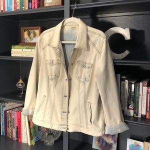 Chico’s Size 3 Light Blue Denim Jacket
